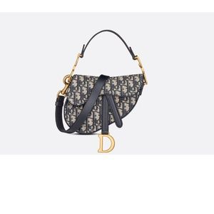 Dior Mini Saddle Bag with box